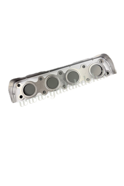 واشر منیفولد دود هایما S7-1800 توربو، نمای روبرو از سطح اصلی با چهار حفره گرد