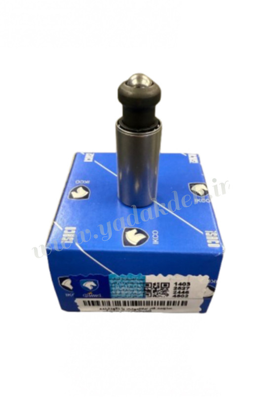 بستهبندی اصلی و شرکتی ساچمه فنر پیلاژمونت با نگهدارنده دنا ایساکو شامل بارکد و اطلاعات محصول جهت اطمینان از اصالت کالا