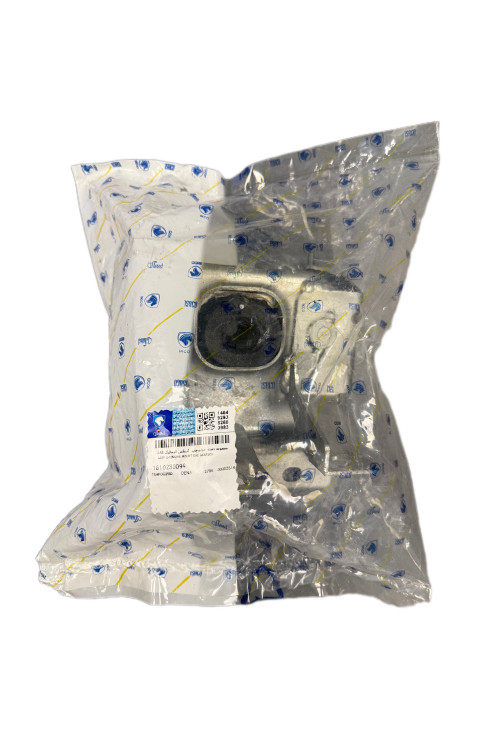 بستهبندی قطعه یدکی خودروی دناپلاس، شامل دسته موتور چپ اتوماتیک DAE ایساکو، با برچسب مشخصات و لوگوی ایساکو