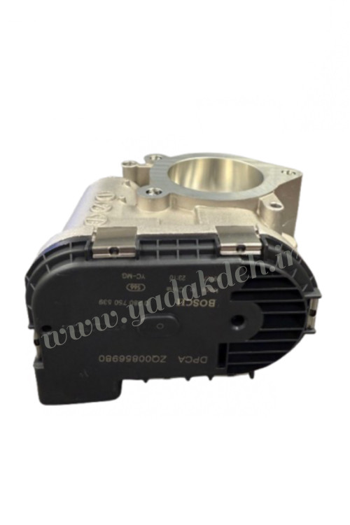 نمای پشت دریچه گاز برقی اصلی ایساکو اچ سی کراس موتور TU5