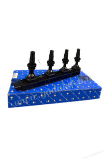 کویل یکپارچه موتور TU5P با سیستم برق AECS برند ایساکو روی جعبه آبی اصلی مناسب تارا و 207