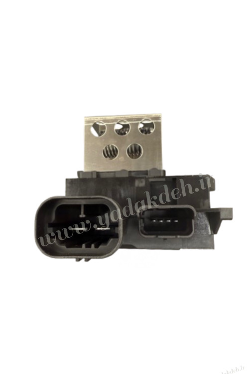 نمای نزدیک سوکت مقاومت فن تارا SAPCO اتصال استاندارد و بدون نیاز به تغییر سیمکشی