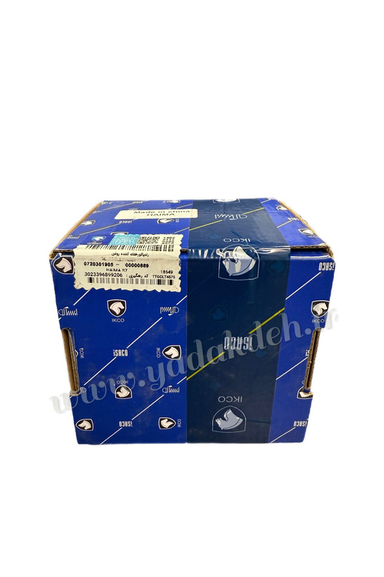 بارکد اصالت و کد فنی خنک کننده روغن هایما S7 توربو ایساکو روی کارتن