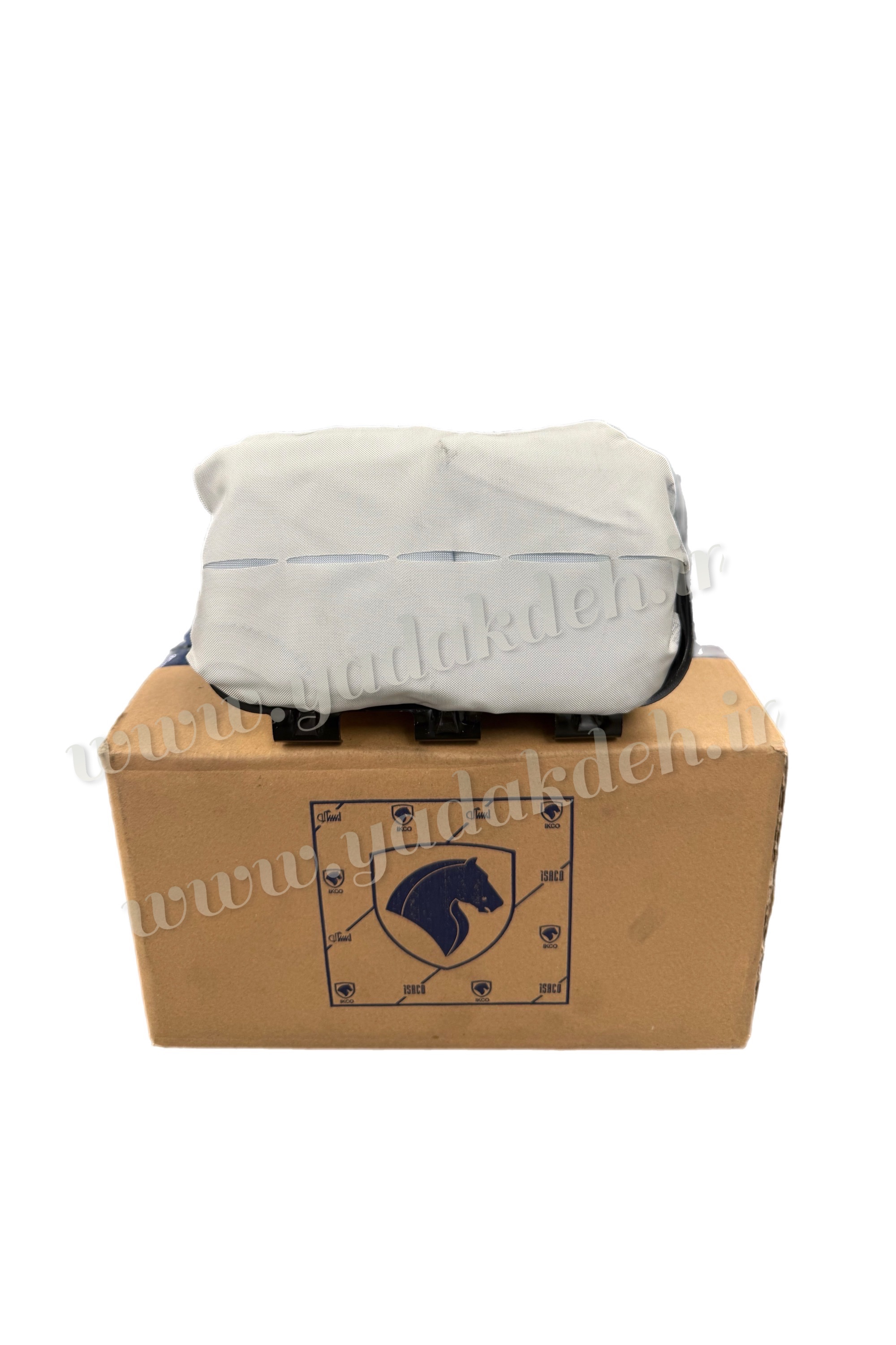 ایربگ راست ریرا، کیسه هوای سرنشین جلو همراه با جعبه ایساکو