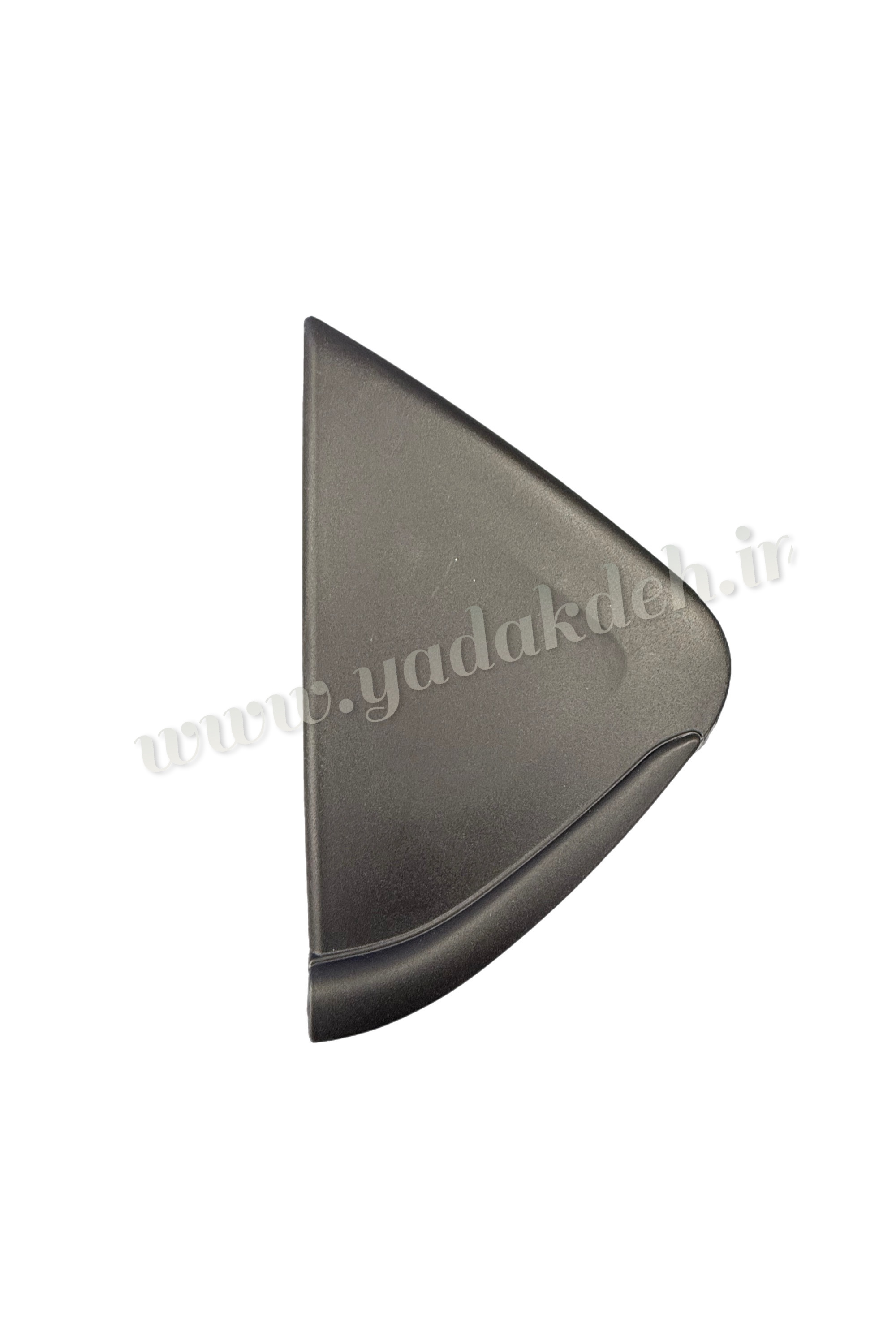 نمای روی قاب مثلثی شیشه درب عقب چپ تارا شرکتی ایساکو مشکی